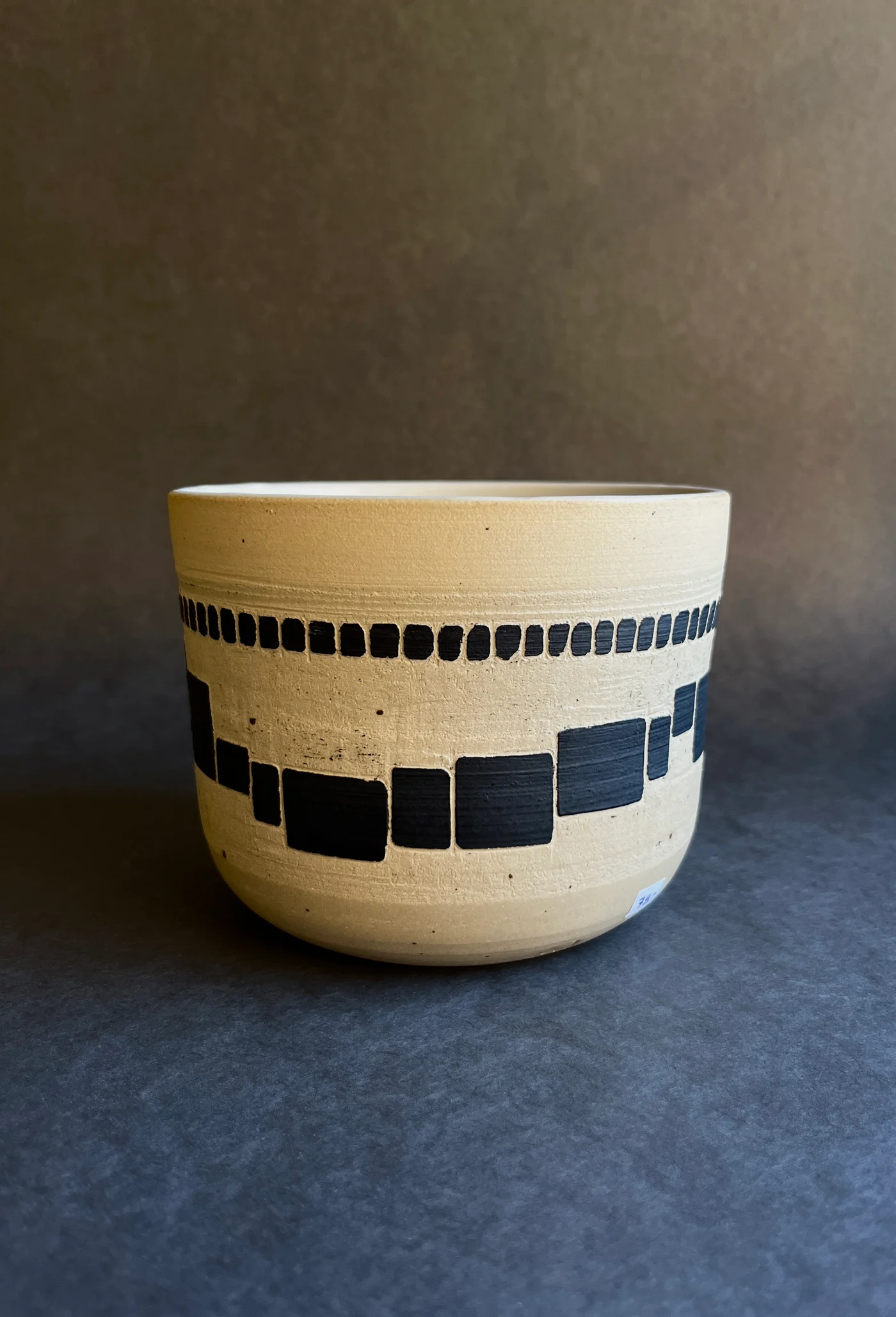 Cache pot sgraffito CUBE – Image 2