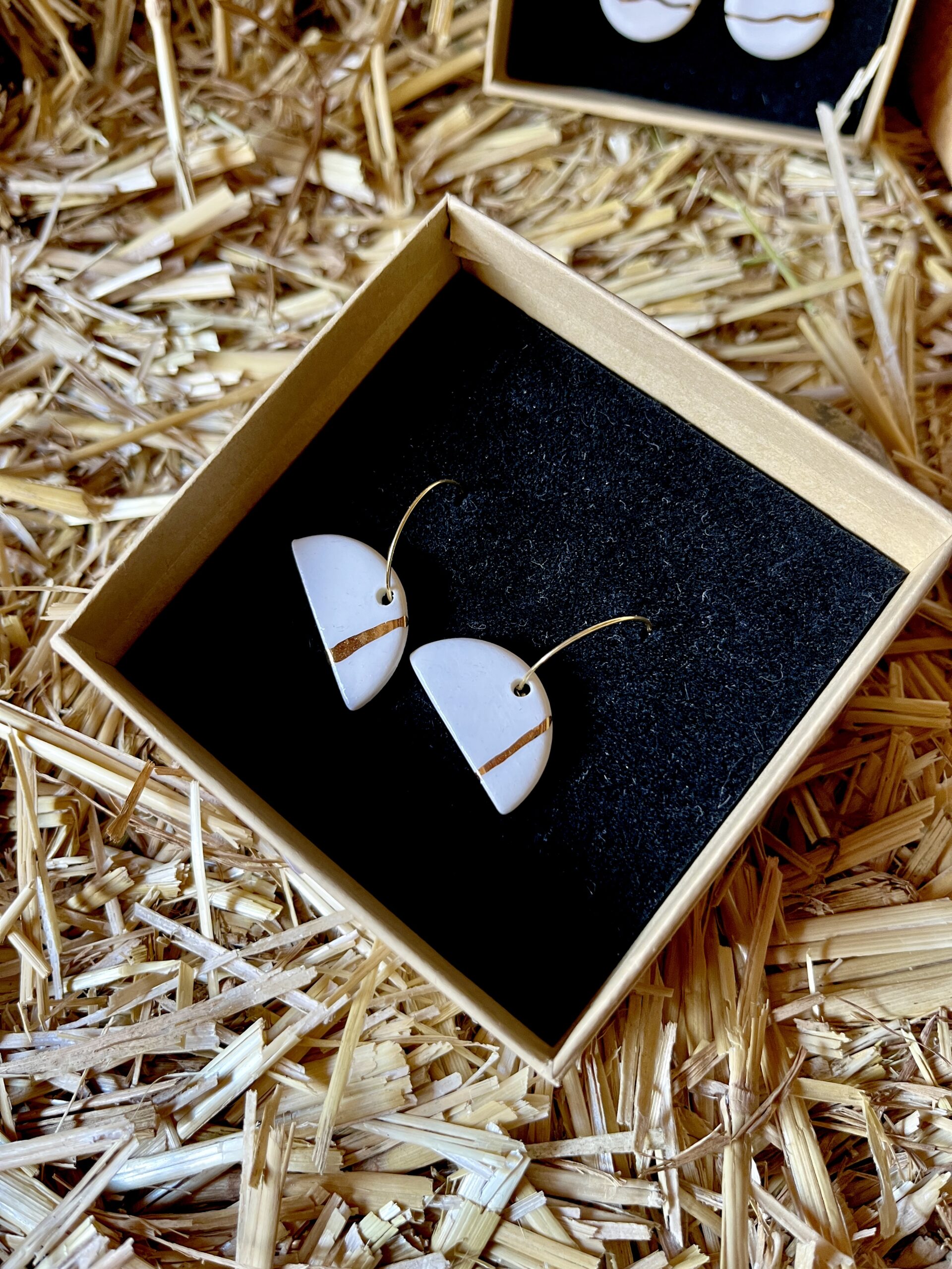 Boucles d'oreilles Hémilune