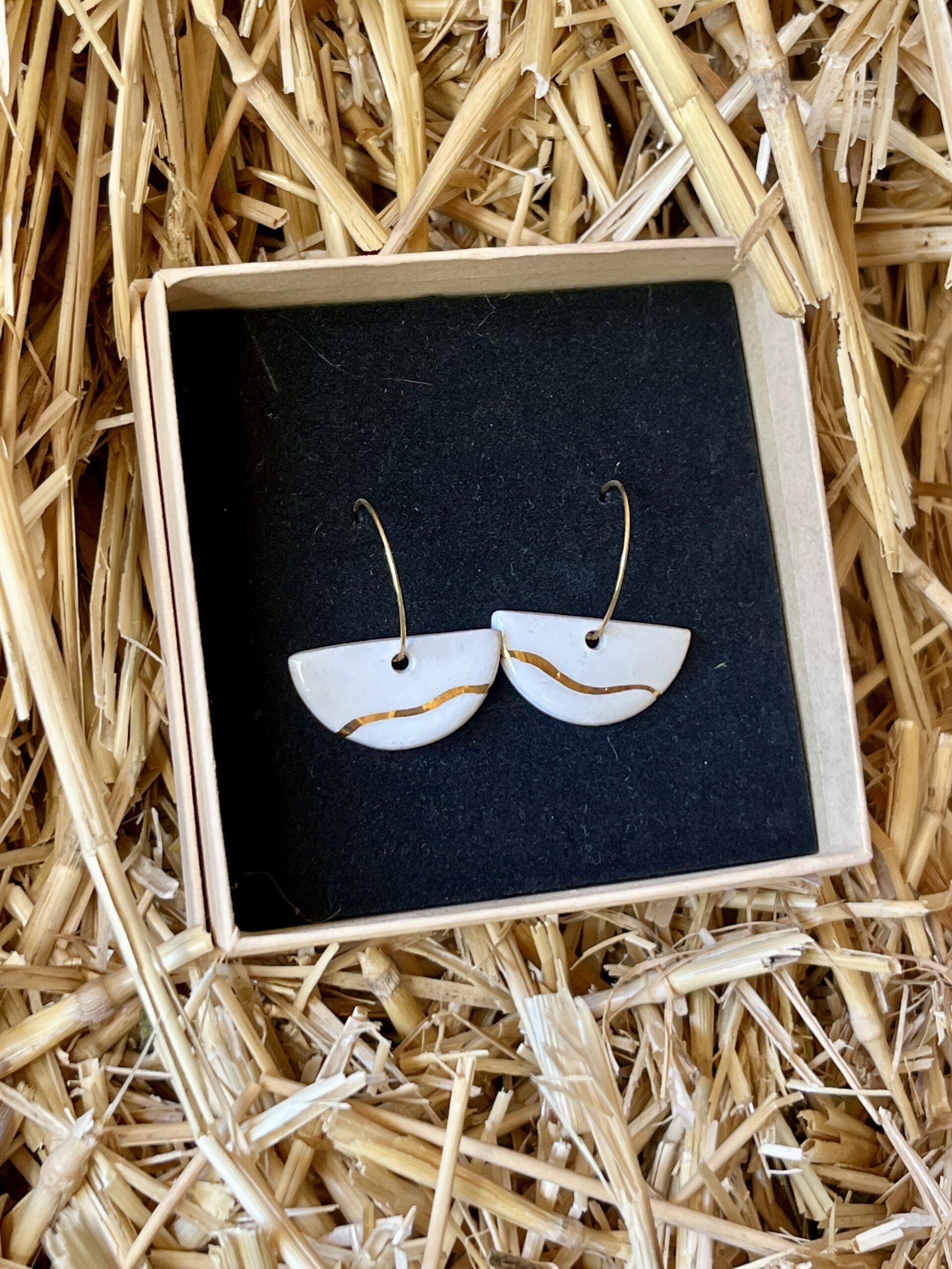 Boucles d'oreilles Hémilune